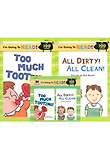 Too Much Tooting + All Dirty! All Clean! - I'm Going to Read 2 (Paperback:2+ CD:1)