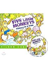 [노부영] Five Little Monkeys Sitting in a Tree (Paperback+ CD)