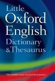 LITTLE OXFORD ENGLISH DICTIONARY THESAURUS