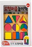 QTOY(큐토이). 38: 원목 도형퍼즐