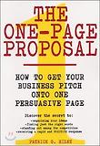 One-Page Proposal