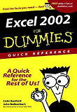 Excel 2002 for Dummies Quick Reference