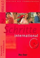 SCHRITTE INTERNATIONAL 2: DEUTSCH ALS FREMDSPRACHE KURSBUCH + ARBEITSBUCH MIT AUDIO-CD ZUM ARBEITSB